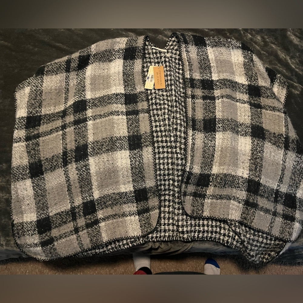 Reversible Sweater Vest/Poncho Style